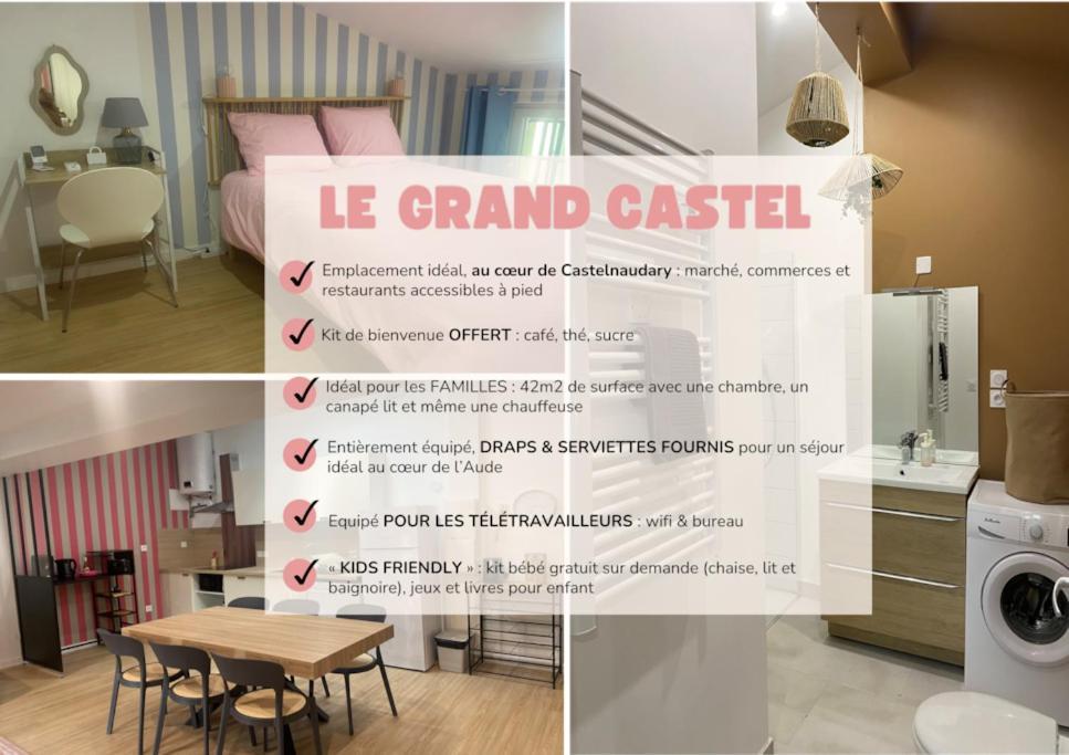 Le Grand Castel Apartment Castelnaudary Ngoại thất bức ảnh